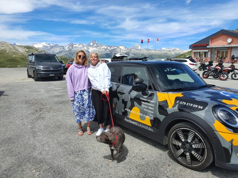 Cours visite du Tessin, 800 Km de route entre Nyon, Gland et Bellinzone